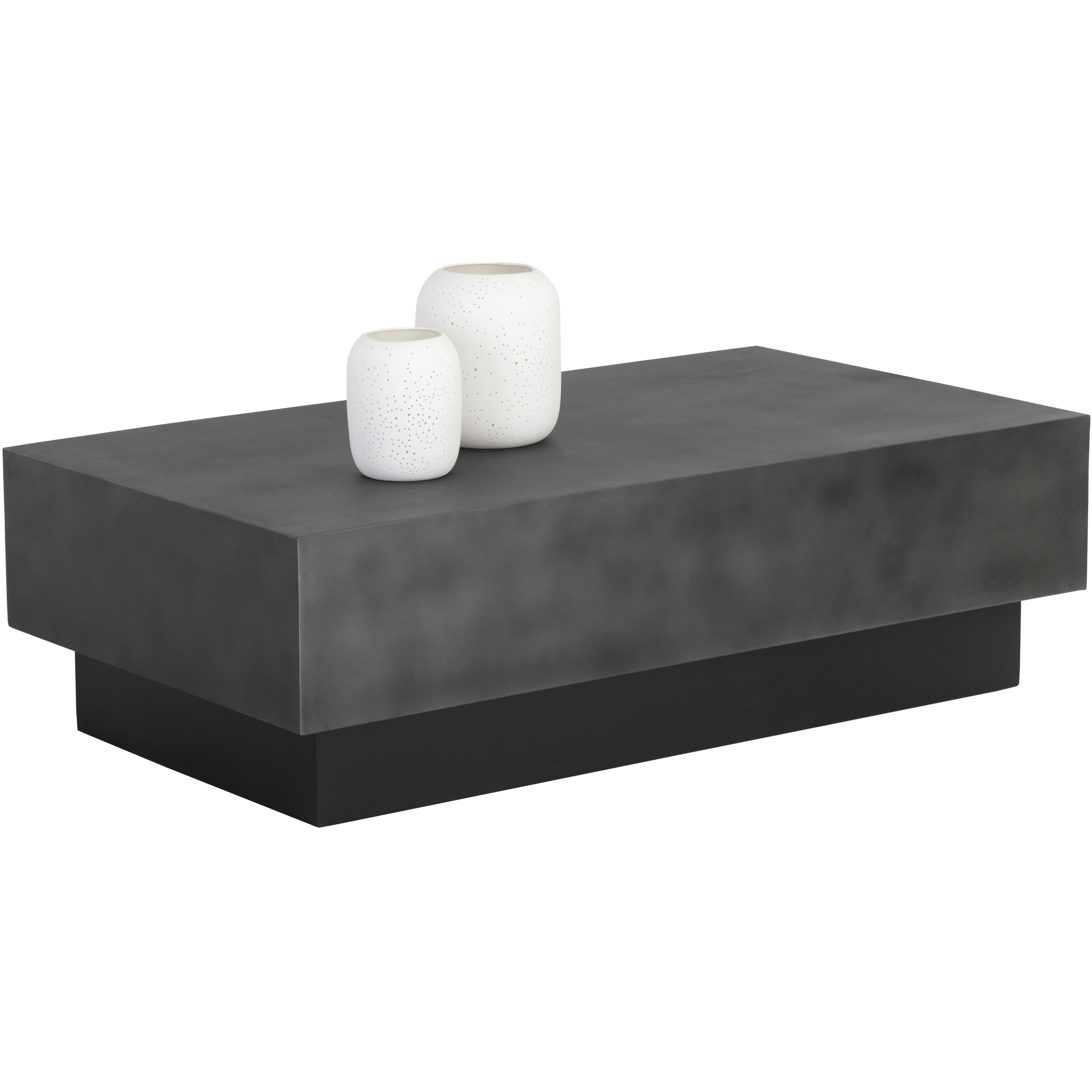Blakely 50 X 28 inch Gunmetal Coffee Table